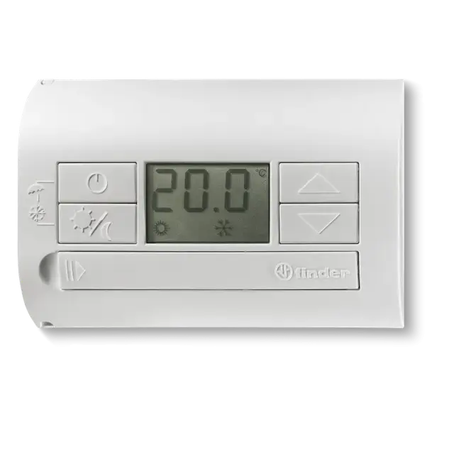 Termostat naścienny (+5…+37)°C - czarny, 1T.31.9.003.2000