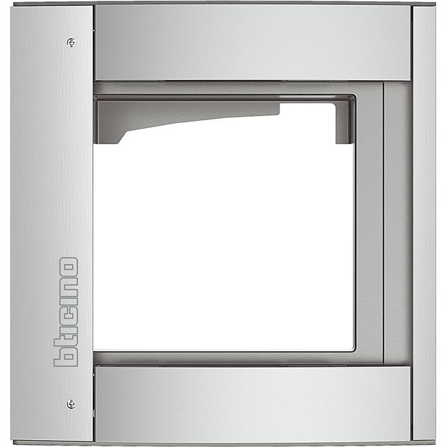 Ramka Z Uchwytem Do Paneli Sfera - 1 Moduł - Aluminium 350211 LEGRAND