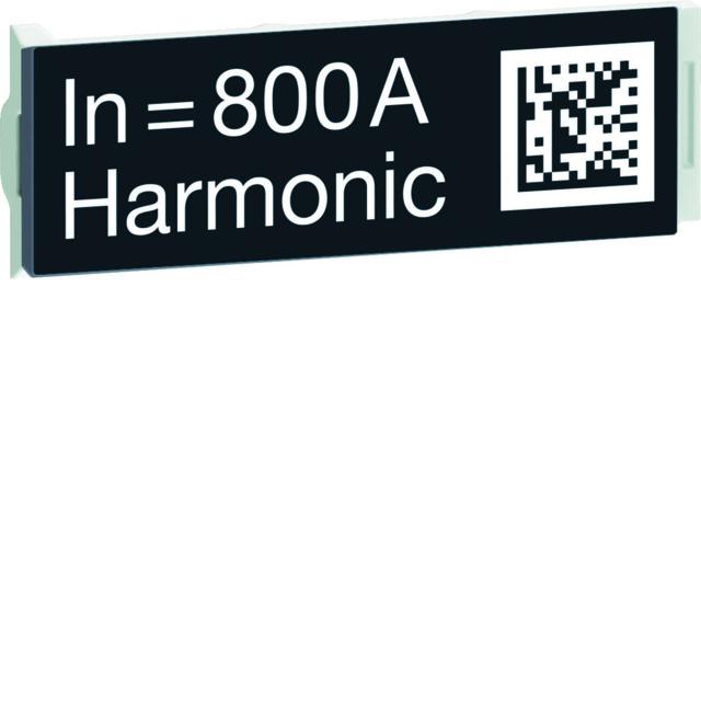 ACB HW2/4 Wtyczka z oznaczeniem zn.wyłącznika 800A Harmonic dostarczana luzem HWW686HSA HAGER