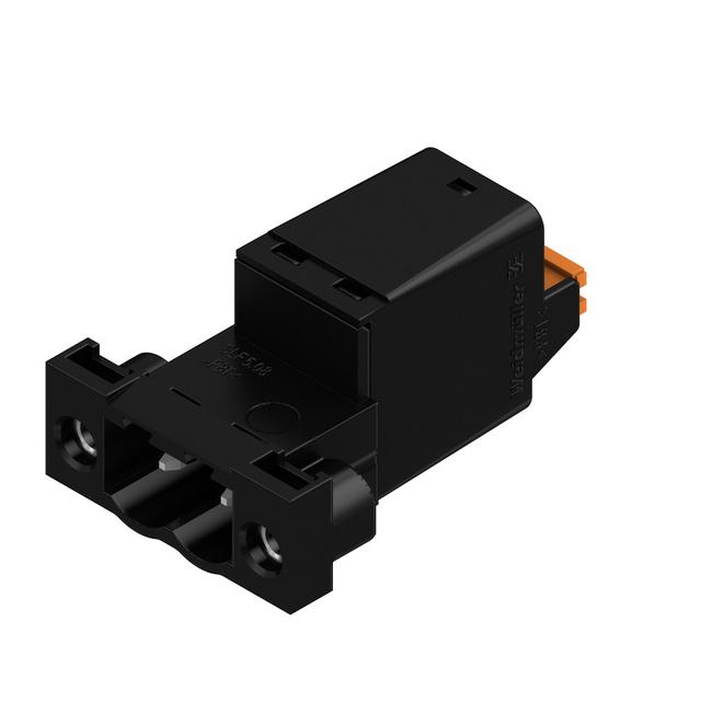SLF 5.08/02/180F SN BK BX Wtyk PCB (złącze wiązki), 5.08 mm, Liczba biegunów: 2, PUSH IN, Złącze sprężynowe /90szt./ 1336170000 WEIDMÜLLER
