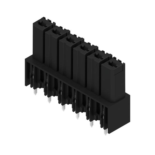 BVL 7.62HP/06/180 3.5SN BK BX Złącze wtykowe płytek drukowanych /50szt./ WEIDMULLER