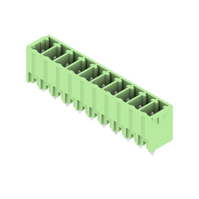 SC 3.81/10/180G 3.2SN GN BX Wtyki PCB (złącza płyty), 3.81 mm, Liczba biegunów: 10, kąt odejścia: 180° /42szt./ 1793670000 WEIDMÜLLER