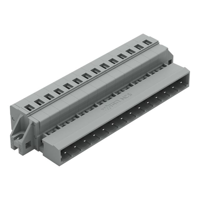 MCS-MIDI Classic wtyk 14-bieg. szary raster 5 mm /25szt./ WAGO