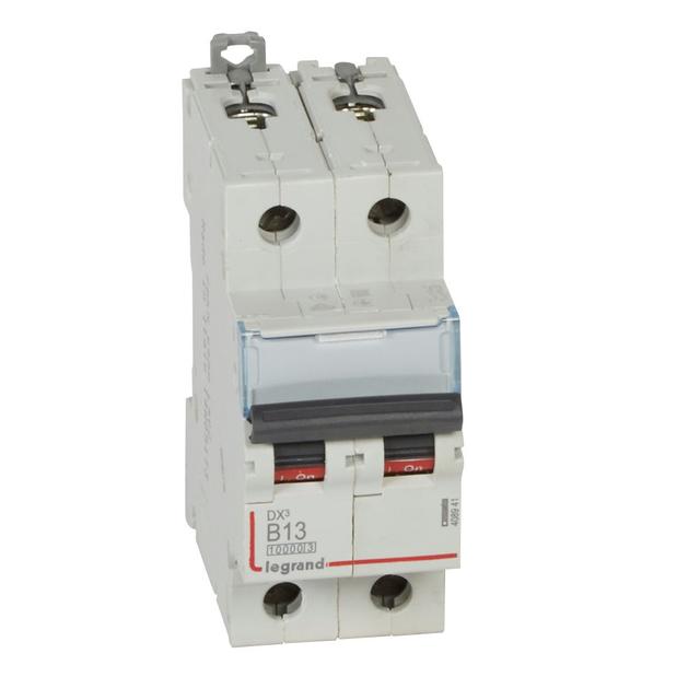 Wyłącznik Nadprądowy S 312 2P B13A 10000A DX3 408941 LEGRAND