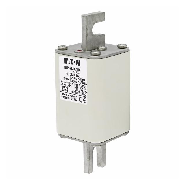500A 1250V 1/110 aR INDICATOR FUSE Wkładka szybka 500A AC 1250V rozmiar 1 53x66x138 mm aR D 170M4145