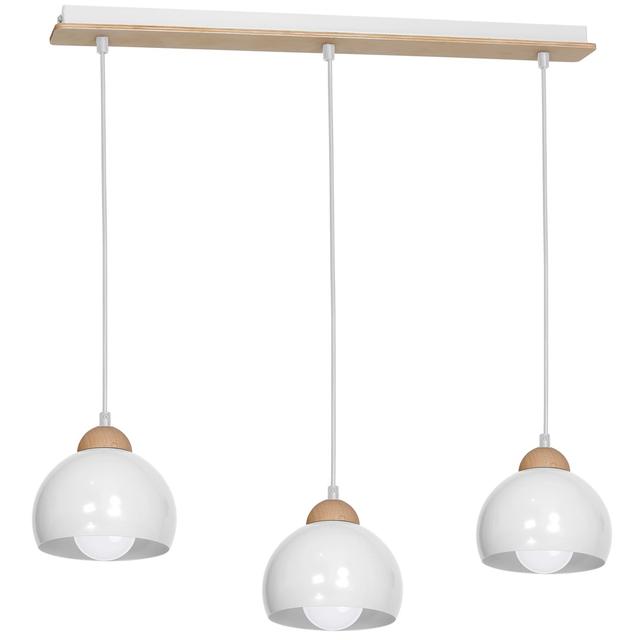 Milagro lampa wisząca Dama White 3xE27 MLP6450