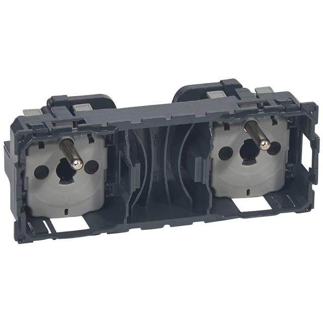 CELIANE - Gniazdo zespolone 2x2P+Z, Legrand