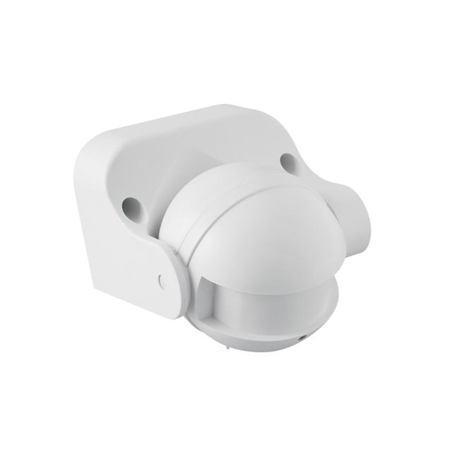 GTV CZUJNIK MIKROFALOWY RUCHU CM-1, max. 1200W, AC 220-240V, 50/60Hz, KĄT DZIAŁANIA 180*, ZASIĘG 1-8m ± 1,5- 3,5m, IP44, WSPÓŁPRACUJE Z LED, NATYNKOWY, BIAŁY AE-CM1000-00 GTV Poland