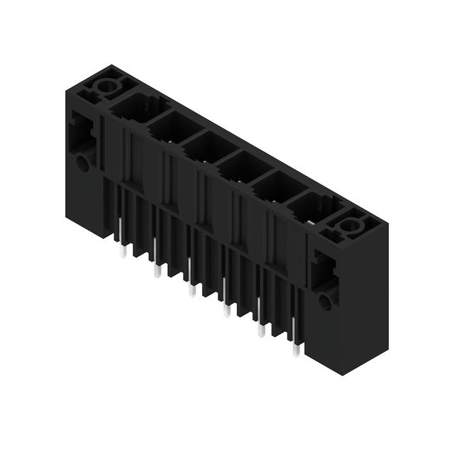SU 10.16HP/06/180F 3.5AG BK BX Wtyki PCB (złącza płyty), 10.16 mm, Liczba biegunów: 6, kąt odejścia: 180° /18szt./ 1813690000 WEIDMÜLLER