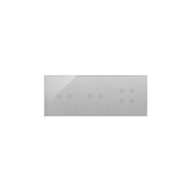 Simon 54 Touch Panel dotykowy S54 Touch 3 moduły 2 pola dotykowe poziome+2 pola dotykowe poziome+4 p