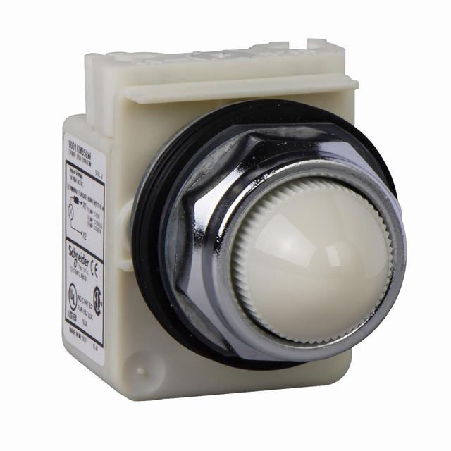 Harmony 9001K Lampka sygnalizacyjna BA 9s 24/28V AC/DC zaciski śrubowe 9001KP35LWW9 Schneider