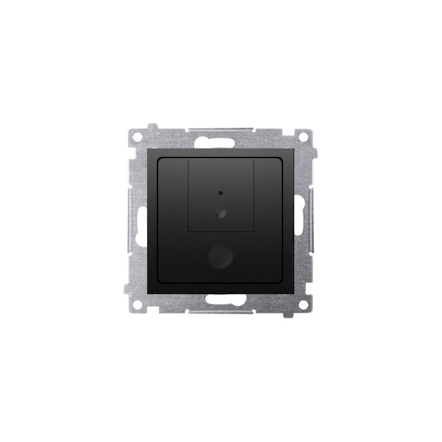 Simon 54 Ściemniacz dwuprzyciskowy 40–500 W (300 VA) czarny D75310.01/49 KONTAKT
