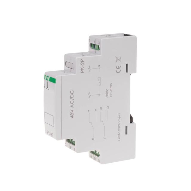 Przekaźnik elektromagnetyczny PK-2P 48 V PK-2P-48V F&F