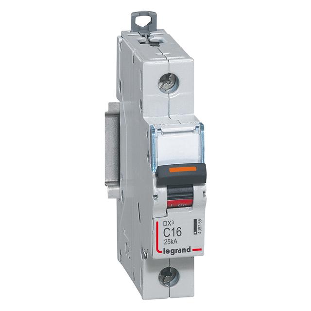Wyłącznik Nadprądowy S321 C16 1P 16A 25Ka DX3 409755 LEGRAND