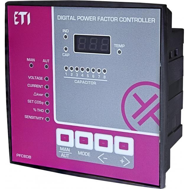 PFC 8 DB Regulator współczynnika mocy 8 stopniowy 004656572 ETI