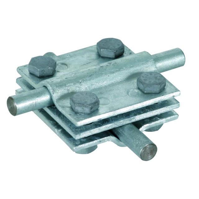 Zacisk krzyżowy wg DIN 48845D, St/tZn