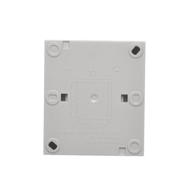 Simon Aquaclick Przycisk zwierny bez piktogramu 10AX 250V zaciski śrubowe, szary