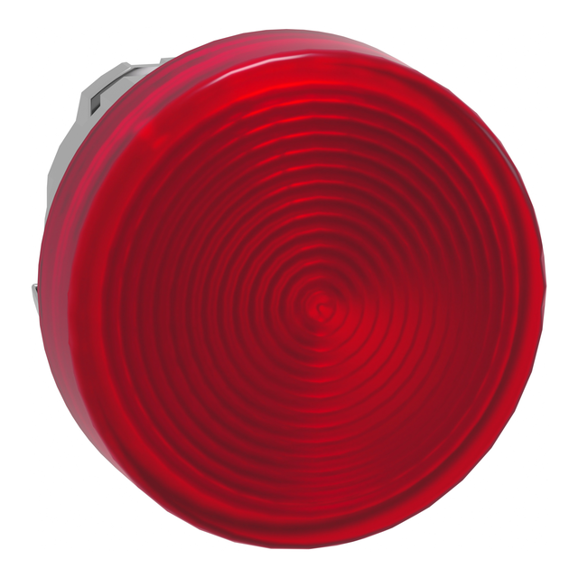 Harmony XB4 Główka lampki sygnalizacyjnej czerwona LED metalowa karbowana ZB4BV043S Schneider