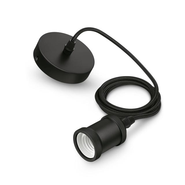 Akcesorium 1800K CORD/modern/E27/black 1CT EU RF PHILIPS