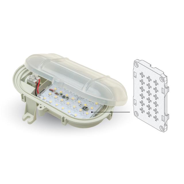 Oprawa OWAL LED SLIM,b.neutralny 5W