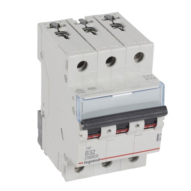 Wyłącznik Nadprądowy S 313 3P B32A 10000A TX3 404129 LEGRAND