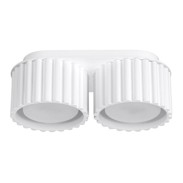 SOLLUX Plafon AURA 2 biały Gx53 ; SL.1783