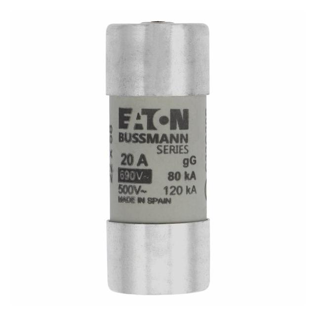 C22G20S Wkładka cylindryczna z wybijakiem 22x58 20A GG 690V C22G20S EATON