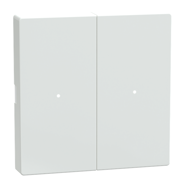KNX klawisz do 2-kr. modułu przyciskowego biały active System M