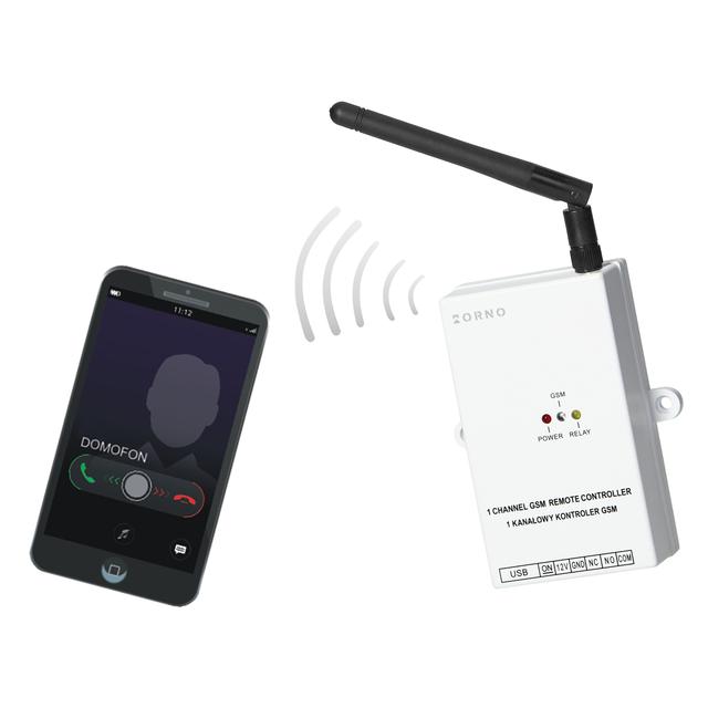 Kontroler GSM do sterowania bramą z wejsciem USB 4G OR-GB-458 ORNO