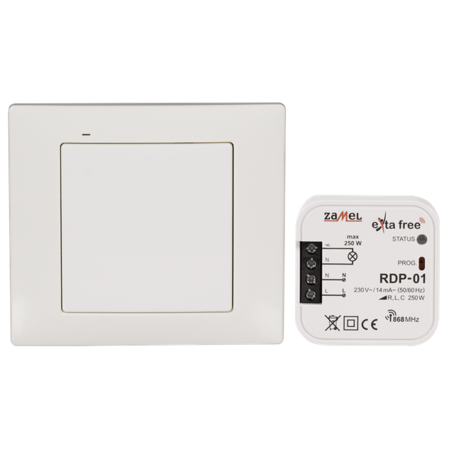 ZESTAW STEROWANIA BEZPRZEWODOWEGO TYP: RZB-02 (RNK-02+RDP-01)