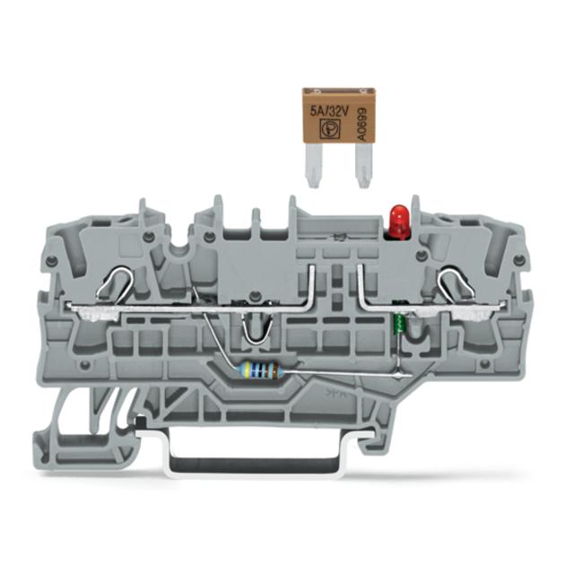 złączka bezpiecznikowa 2-przewodowa do bezpieczników samochodowych