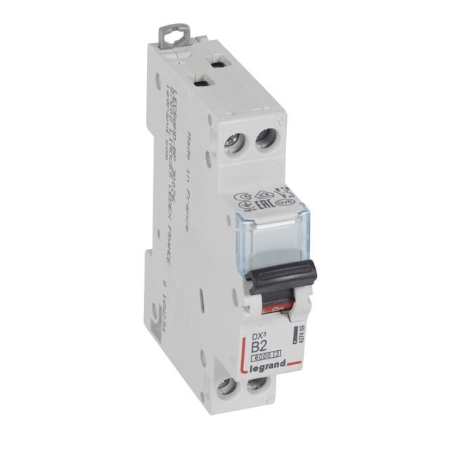 WYŁĄCZNIK NADPRĄDOWY S 301N 1P+N B 2 6000A SERII DX3, Legrand