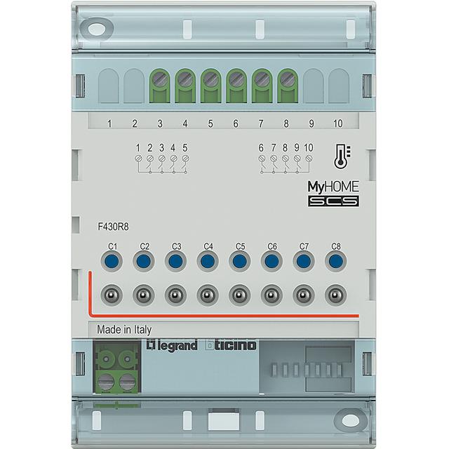 MH:AKTOR 8-PRZEK.KLIMA, Bticino/Legrand