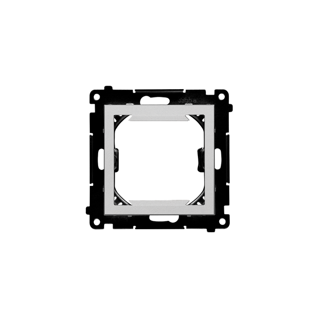 Simon 55 Adapter (przejściówka) na osprzęt standardu 45x45mm Aluminium mat TA45.01/143 KONTAKT