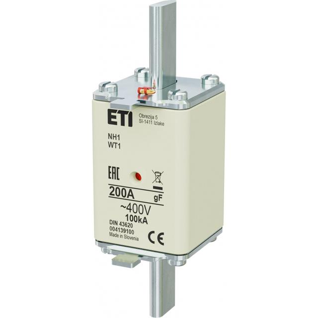 Wkładka topikowa NH szybka KOMBI NH1 gF 200A 400V 004139100 ETI