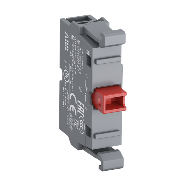 Blok styków 1NC styki złocone MCB-01G