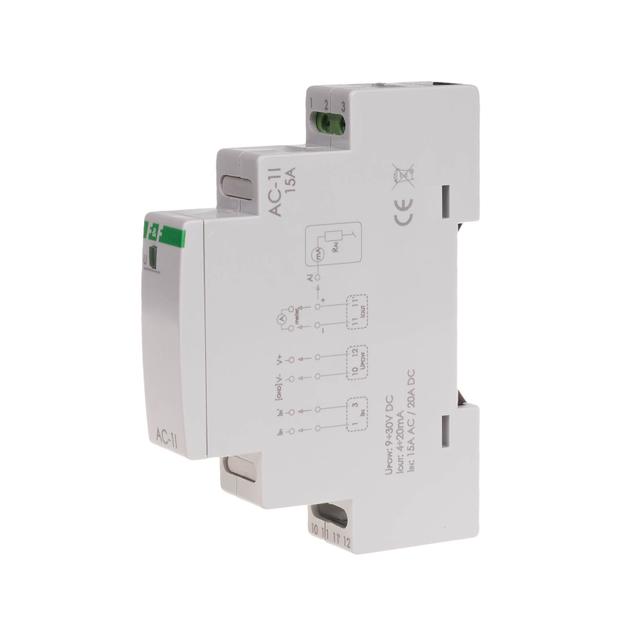 Analogowy przetwornik natężenia prądu, jednofazowy