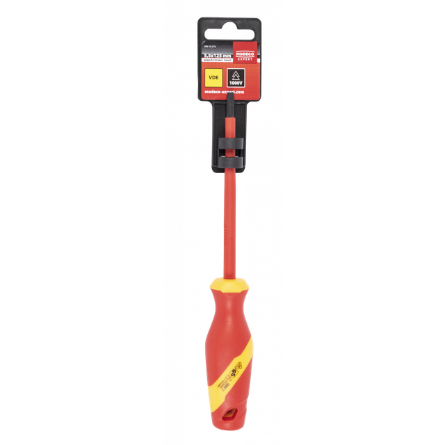 Wkrętak izolowany płaski 2,5x75 mm 1000V Cr-V MN-10-570 RAWLPLUG