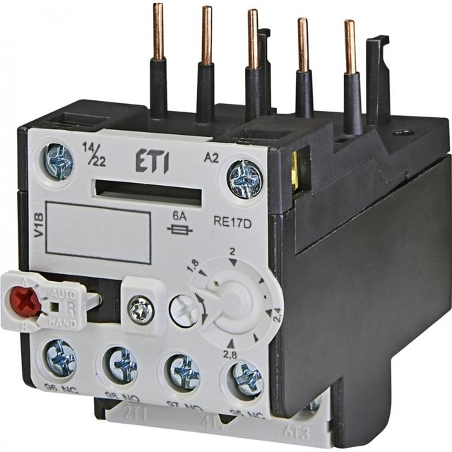 Przekaźnik termiczny RE17D-2,8 1,8-2,8A 004641405 ETI