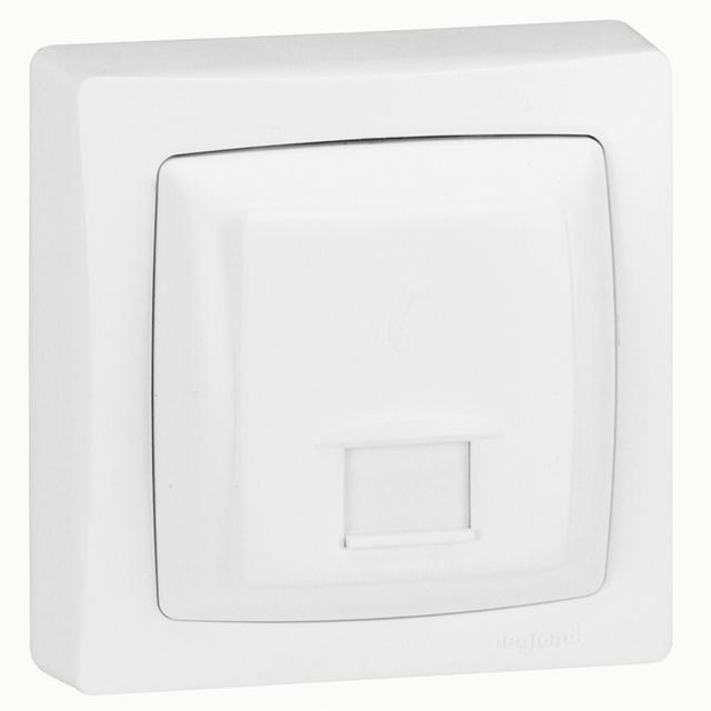 Oteo Gniazdo Telefoniczne Pojedyncze 1Xrj45 Isdn 086033 LEGRAND