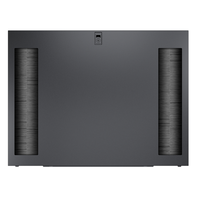 NetShelter SX 48U 1070 mm panele boczne dzielone przelotowe czarne 2 szt.