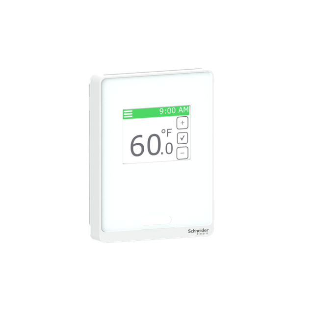 SXW, panel przedni z czujnikiem PIR, ekran dotykowy i 2 przyciski, Sensorbus, biały