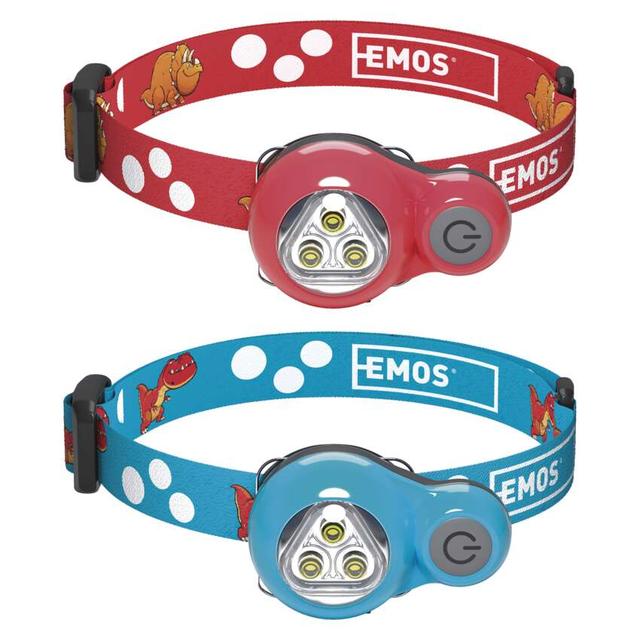 Latarka czołowa Dino 3× LED 2× CR2032 box 8 P3540 EMOS