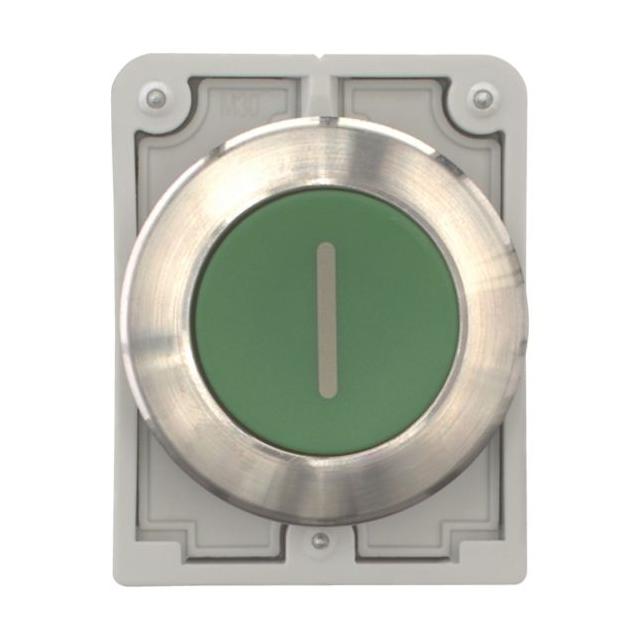 M30I-FD-G-X1 Przycisk 30mm płaski zielony I stal nierdzewna 188100 EATON