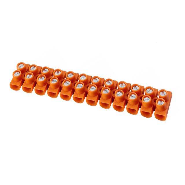 Listwa zaciskowa gwintowa 12‑torowa 25mm2 pomarańczowa LTF 12‑25 21712008 SIMET