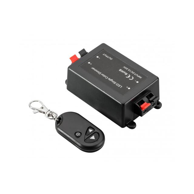 ŚCIEMNIACZ LED JACKY DC12-24V, 8A, CZARNY