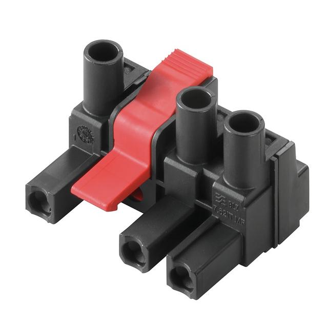 BLZ 7.62IT/03/180MF3 SN BK BX Wtyk PCB (złącze wiązki), 7.62 mm, Liczba biegunów: 3, Przyłącze z jarzmem /50szt./ 1173510000 WEIDMÜLLER