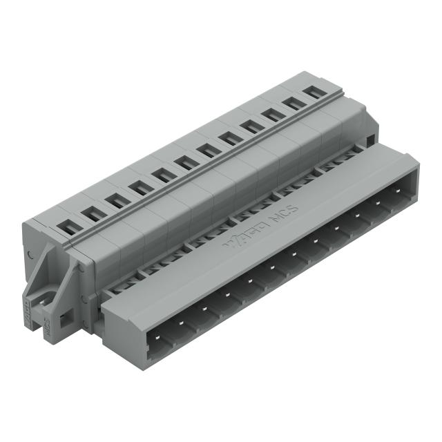 MCS-MIDI Classic wtyk 12-bieg. szary raster 5 mm /25szt./ WAGO