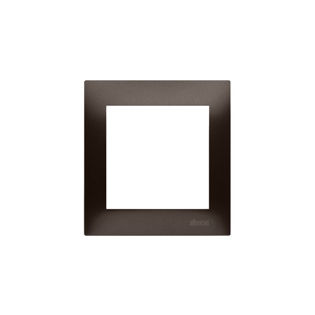 Simon 54 Premium Ramka 1-krotna PREMIUM IP20 / IP44 brąz mat DR1/46 KONTAKT