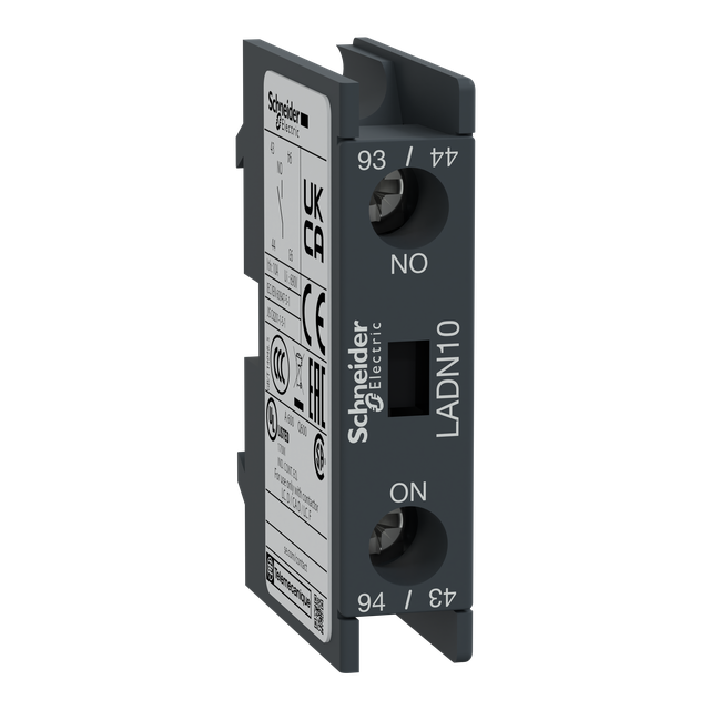 Blok styków pomocniczych wyprzedzających LC1 1NO zaciski sprężynowe